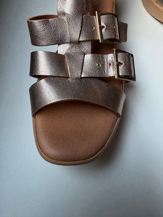 Sandalias Verano Sandra Fontán Tacón Dorado