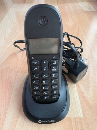 Teléfono Inalámbrico Motorola Negro