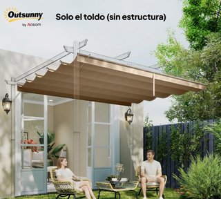 Cubierta Techo Retráctil 2,5x2,55m