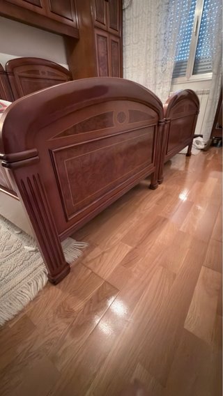 2 Camas Individuales Madera