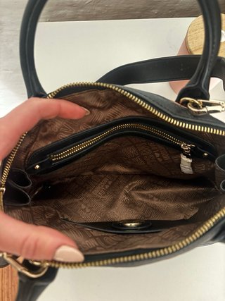 Bolso Love Moschino rosa y negro