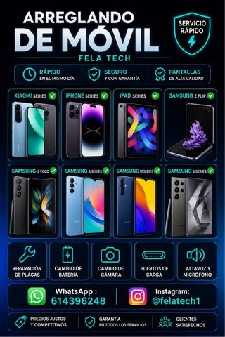 Cambio de pantalla Samsung y de mas móviles