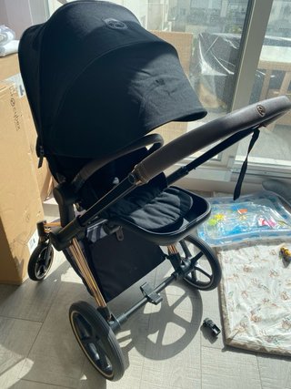 Carro capazo y silla  CYBEX PRIAM LUX Platinum