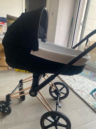 Carro capazo y silla  CYBEX PRIAM LUX Platinum