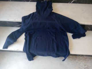 Conjunto premamá pantalón y jersey azul