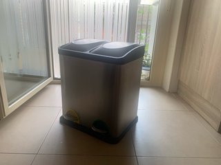 Cubo Basura Doble Reciclaje