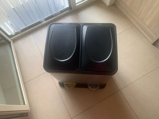 Cubo Basura Doble Reciclaje