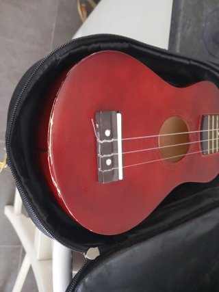 Ukelele  con funda