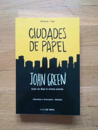 Ciudades de papel John Green.