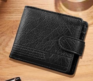 Cartera de hombre negra