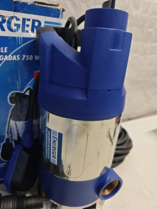 Bomba Sumergible Energer 750W Aguas Cargadas