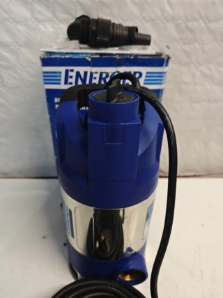 Bomba Sumergible Energer 750W Aguas Cargadas