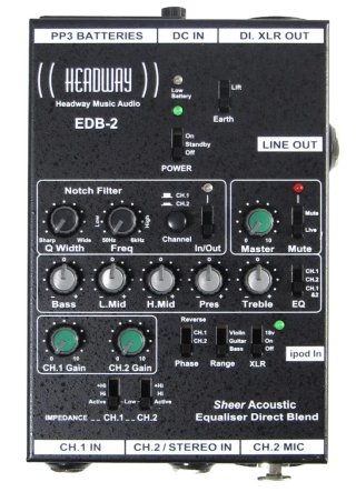 Headway EDB-2 Previo Contrabajo/Guitarra