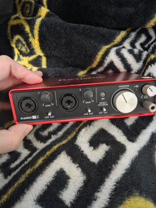SHURE S7MB - Focusrite Scarl. 2gen - cloudlifter