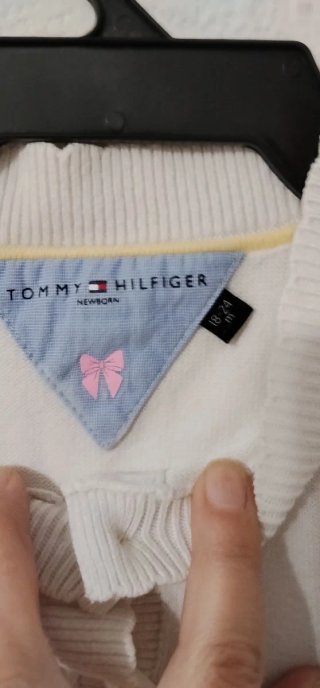Cárdigan Bebé Tommy Hilfiger Blanco