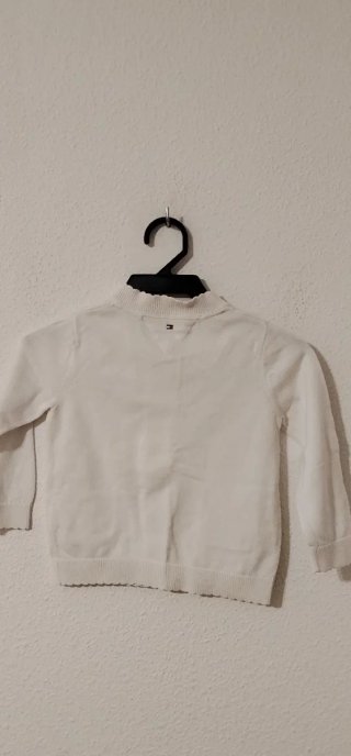 Cárdigan Bebé Tommy Hilfiger Blanco