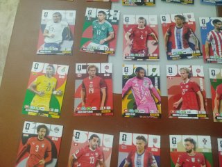 Lote cartas Adrenalyn Mundial