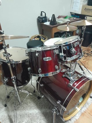 Batería Mapex Pro M Roja