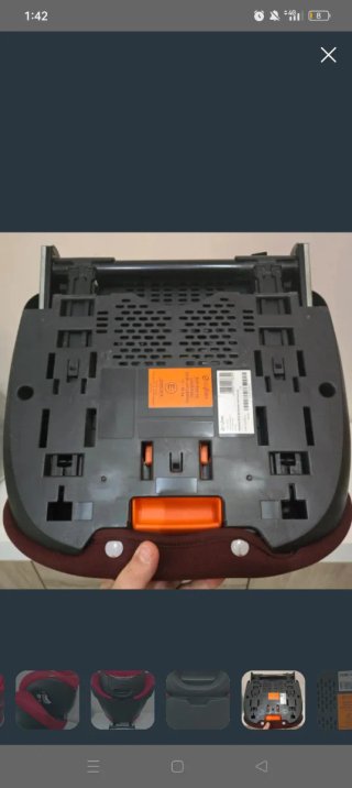 Silla de coche Cybex M Fix Roja