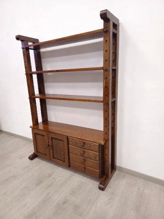 Estantería Librería Rústica Roble
