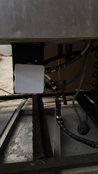 Nevera industrial reparada