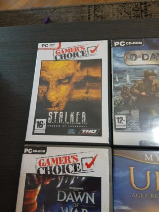 Giochi PC: Stalker, D-Day, Dawn of War, Myst Uru
