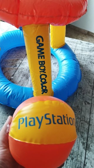 Merchandising Videojuego Canasta  pelota inflable
