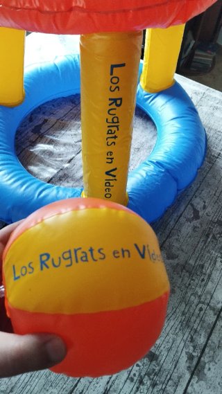 Merchandising Videojuego Canasta  pelota inflable