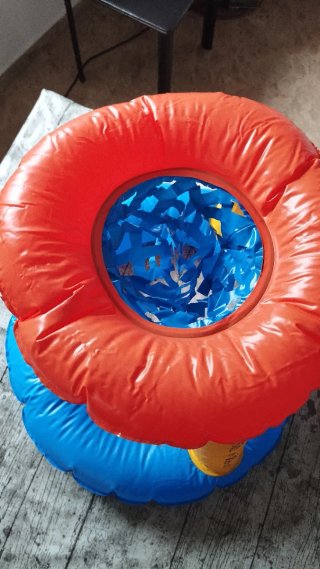 Merchandising Videojuego Canasta  pelota inflable