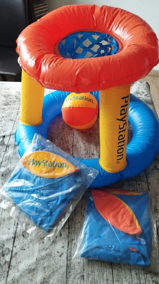 Merchandising Videojuego Canasta  pelota inflable