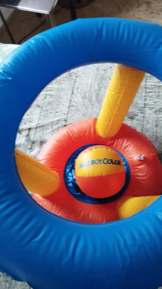 Merchandising Videojuego Canasta  pelota inflable