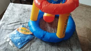 Merchandising Videojuego Canasta  pelota inflable