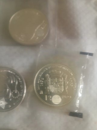 Moneda conmemorativa de plata