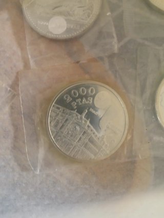 Moneda conmemorativa de plata