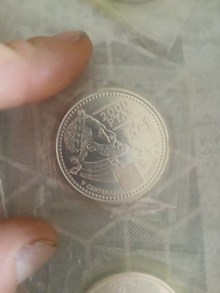 Moneda conmemorativa de plata