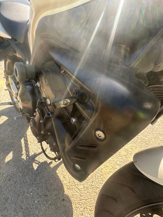 Triumph Street Triple 675 Blanca