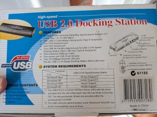 Docking Station USB 2.0 para portátil