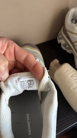 Salomon XT6 Beige/blanco