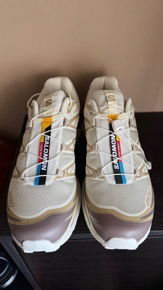 Salomon XT6 Beige/blanco