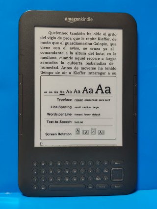 E-Reader Kindle Keyboard 3ª Generazione