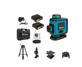 Nível Laser VEVOR 3D 360° com Tripé