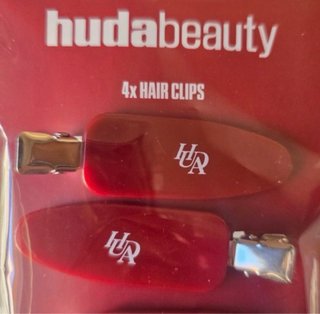Huda Beauty 4x Clips para el Cabello Rojo