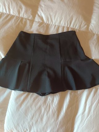 Falda pantalón Stradivarius Talla 40 Negra