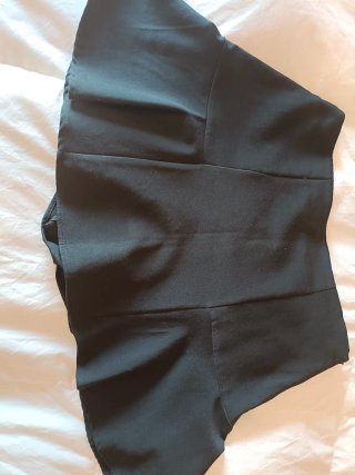 Falda pantalón Stradivarius Talla 40 Negra