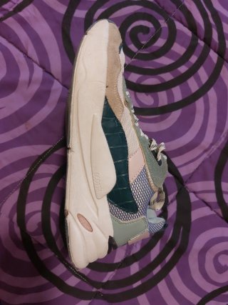 Zapatillas Beige y Verde