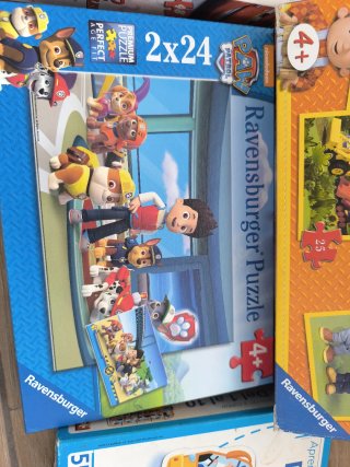 Lote 4 Puzles Ravensburger, Educa, Cars