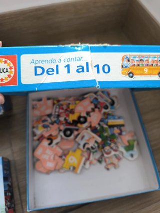 Lote 4 Puzles Ravensburger, Educa, Cars