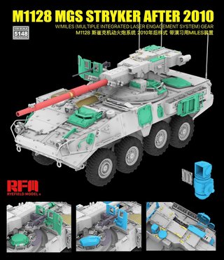 Maqueta M1128 MGS Stryker Rye Field Model 1/35