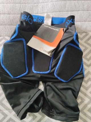 Pantalón Corto Protección Oxelo Crash Pad Pro
