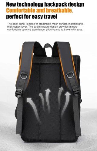 Mochila impermeable portátil 15,6